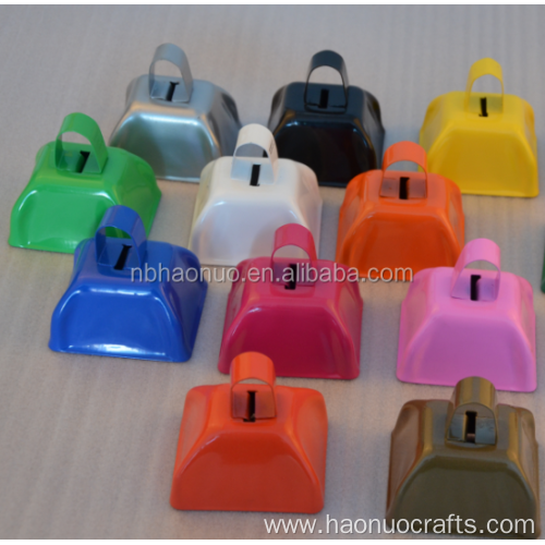 Sports Theme Custom Logo Wholesale Color Cow Bells